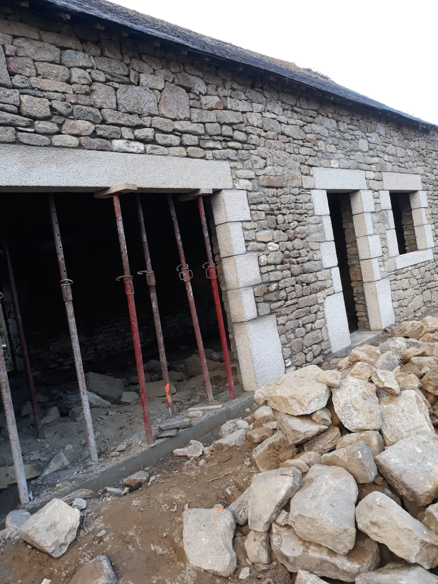 Maçonnerie Pierre - LARMOR CONSTRUCTION